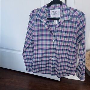 Frank & Eileen Multicolor Checkered Shirt size Large
